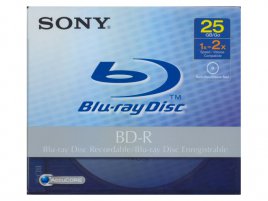 BD-R Sony AccuCORE - zepředu