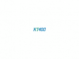 KT400 logo