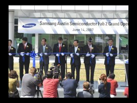 Samsung otevírá novou 300mm wafer fabriku