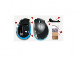 Microsoft blue laser mouse