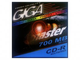 CD-R 80 GigaMaster 48× multispeed front