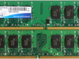 2×2 GB DDR2-800 CL5 A-Data