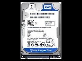 640GB Western Digital Scorpio Blue