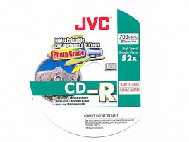 CD-R JVC Photo Grade - zepředu