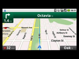 Google Maps Navigation mapa