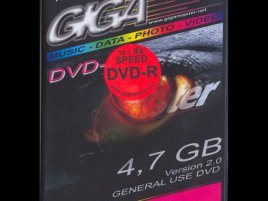 DVD-R GigaMaster 4× front