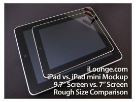 iLounge 9,6“ vs. 7“ iPad - vize