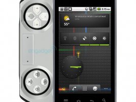 Sony - herní mobil - ilustrační montáž