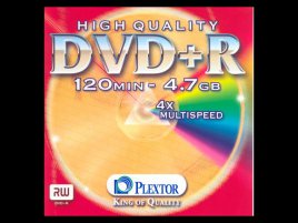 DVD+R Plextor High Quality - zepředu