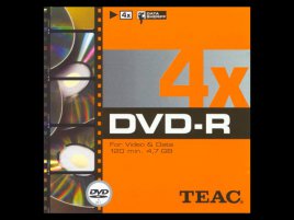 DVD-R TEAC Data Sherif - zepředu