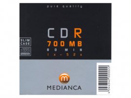 medianca CD-R 80 52× front