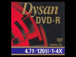 DVD-R Dysan General Use - zepředu