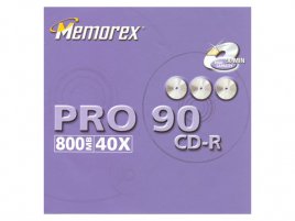 CD-R 90 40× Memorex front