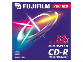 CD-R 80 52× FujiFilm front