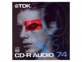 TDK CD-R 74 audio XSiV front