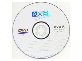 DVD-R AXE made to write - médium