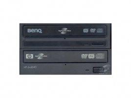 BenQ DW1625 a HP dvd 640i