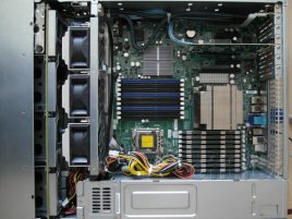 SuperMicro X8DTN+ -F v case 2U SuperChassis 826A-R1200LPB