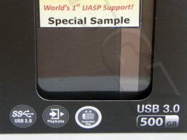 ASUS Leather II Ext. HDD USB 3.0 with UASP support
