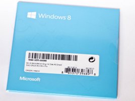 Balení instalačních DVD Windows 8 Pro