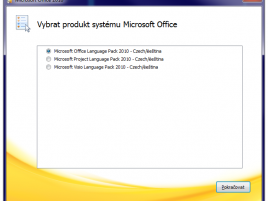 Office 2010 Czech language pack