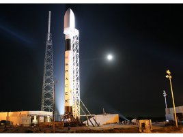 SpaceX Flacon 9 při druhém startu