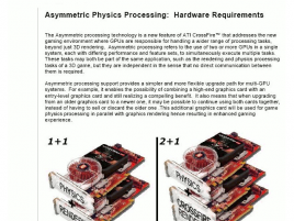 AMD Asymmetric Physics Processing