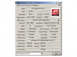 GPU-Z 0.3.5 s Radeonem HD 4770