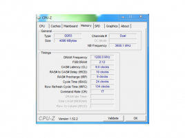 OCZ DDR3-2400 v CPU-Z