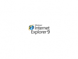 Internet Explorer 9 logo (provizorní, neoficiální)