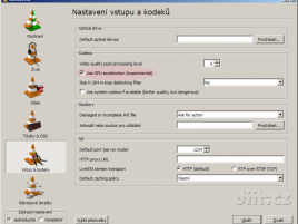 VLC 1.1 s GPU akcelerací