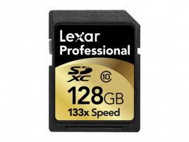 128GB SDXC Lexar