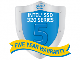 Intel SSD 320, záruka 5 let