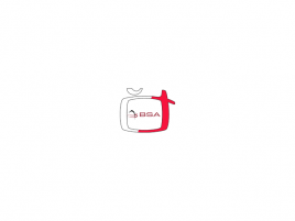 Česká televize logo + BSA logo