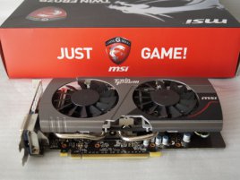 MSI GeForce GTX 650 Ti BOOST Twin Frozr