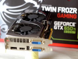 MSI GeForce GTX 650 Ti BOOST Twin Frozr