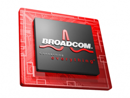 Broadcom chip logo 2013