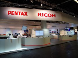 Pentax Ricoh Photokina 2012 stánek