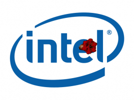 Intel + Valve fake logo