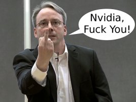 Linus Torvalds, Fuck You Nvidia, červen 2012