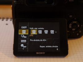 Sony HX300 LCD