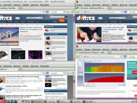 4x Firefox 21, LXDE