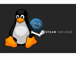 Steam Linux About logo