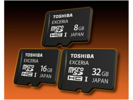 Toshiba Exceria microSDHC UH-I
