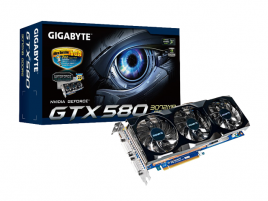 Gigabyte GeForce GTX 580 GV-N580UD-3GI balení