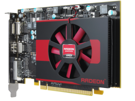 AMD Radeon HD 7750 rear