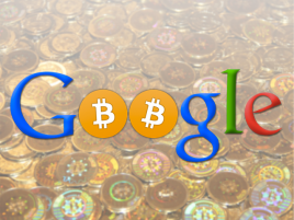 Google Bitcoin logo