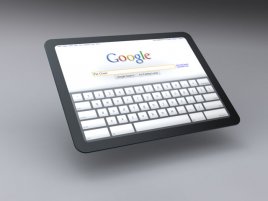 Google Tablet ilustrační