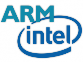 Intel ARM logo