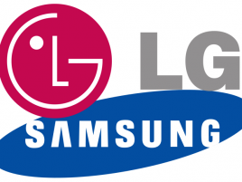 lg samsung logo velké